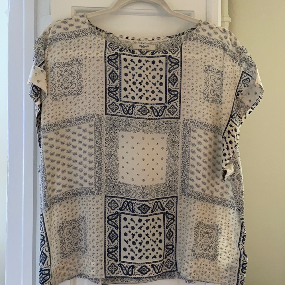 Madewell Silk Top